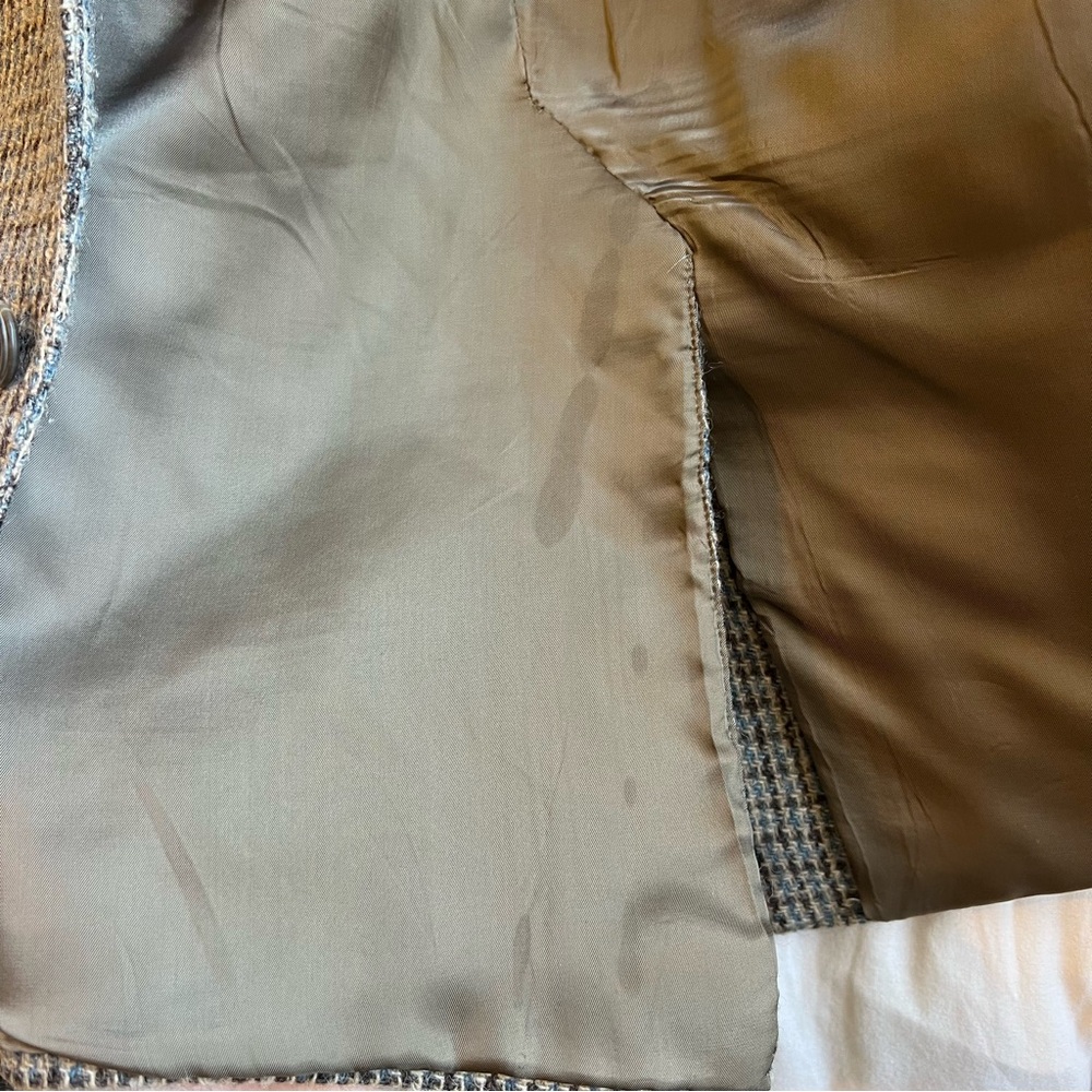 Vintage Wool Satin Lined Blazer - Picture 16 of 16